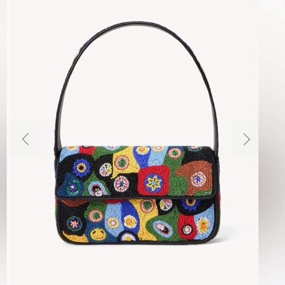 STAUD Handbags - STAUD Beaded Tommy Bag